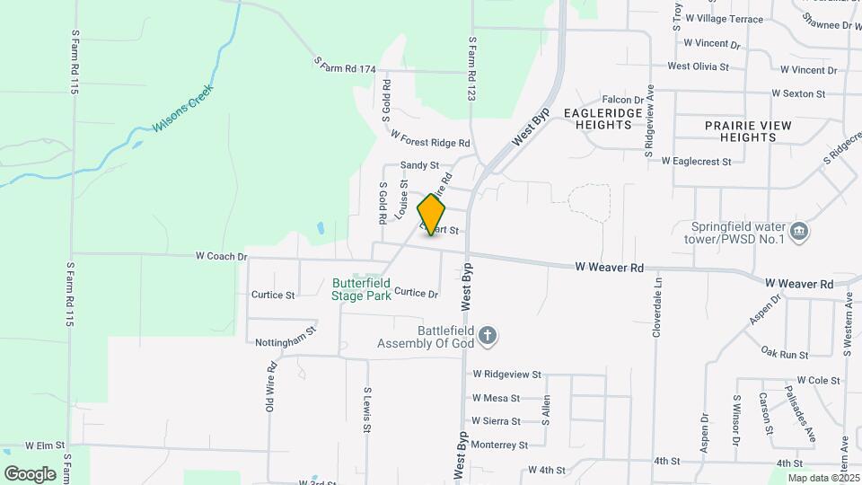 4351 W Weaver Rd Map and Location Details