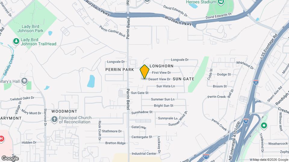 4254 Desert View Dr Map and Location Details