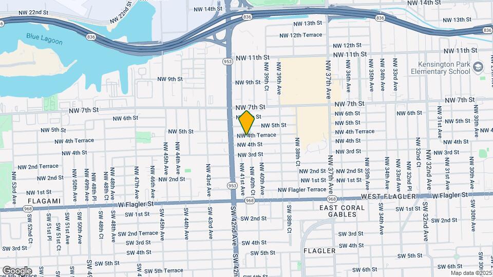 4064 NW 4th Ter Map and Location Details