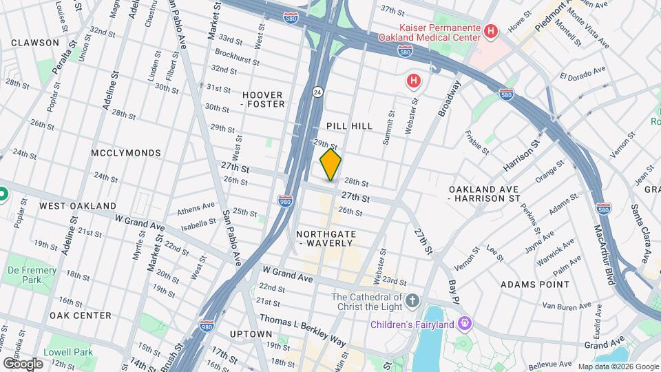 2701 Telegraph Ave Map and Location Details