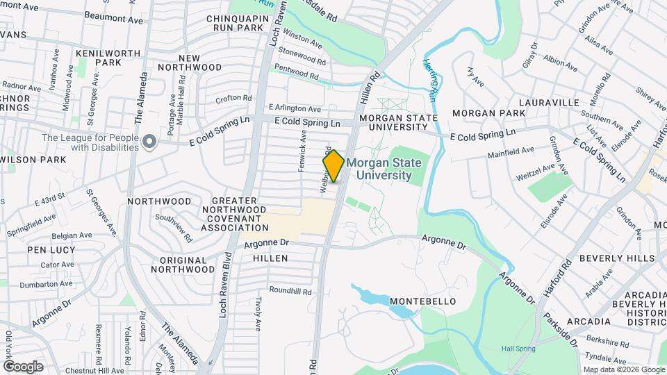 1642 Lochwood Rd Map and Location Details