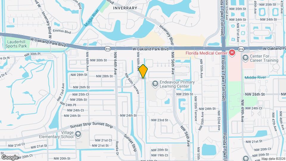 2698 NW 60th Way Map and Location Details