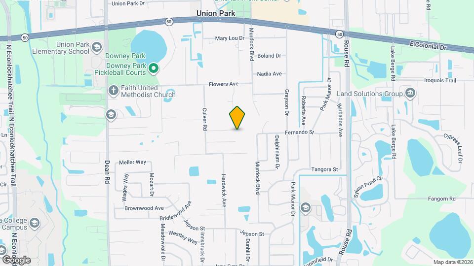 10470 Coconut Grove Ln Map and Location Details