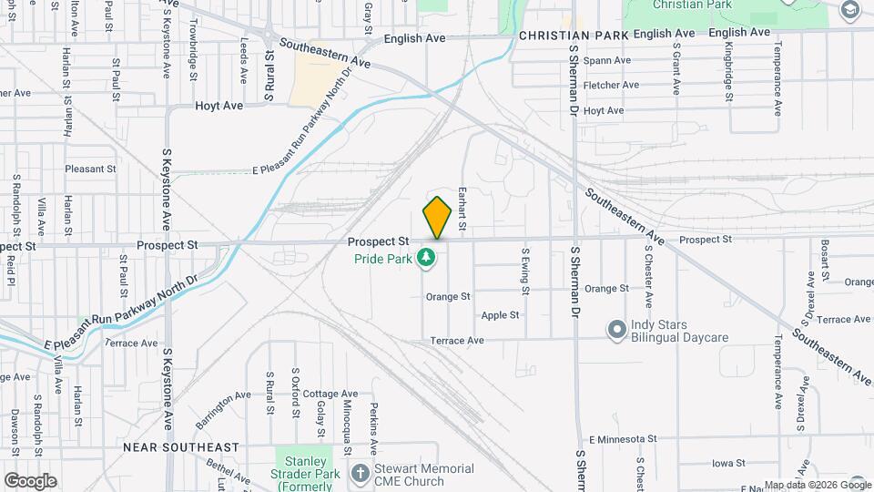 3441 Prospect St Map and Location Details