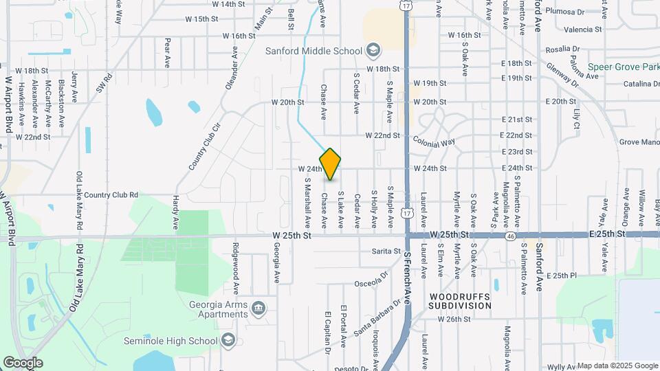 2411 Chase Ave Map and Location Details