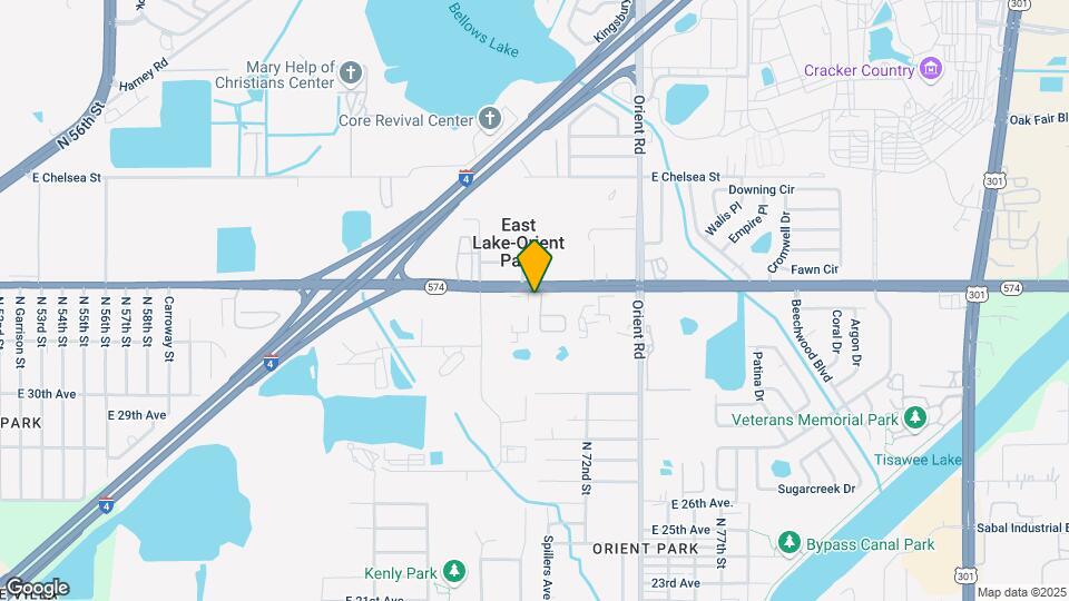 7301 Fairview Park Dr Mapa y Detalles de la Ubicación