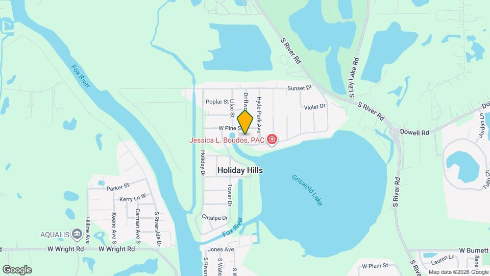 1414 W Northeast Shore Dr Map and Location Details