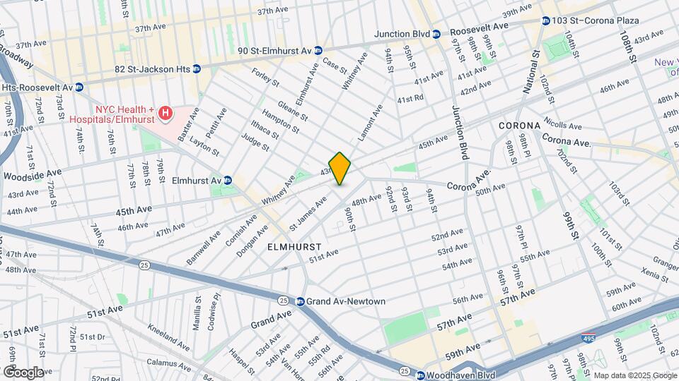 47-05 90th St Map and Location Details