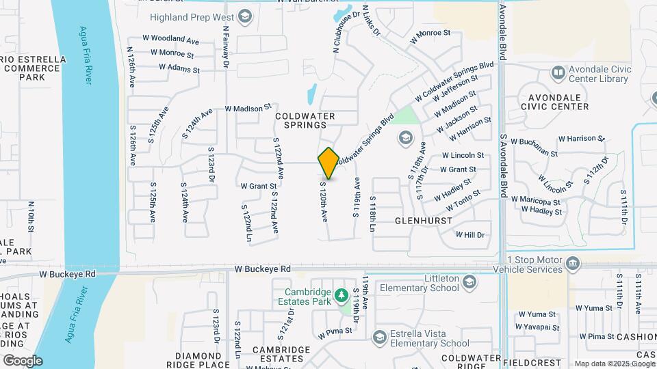 513 S 120th Ave Map and Location Details