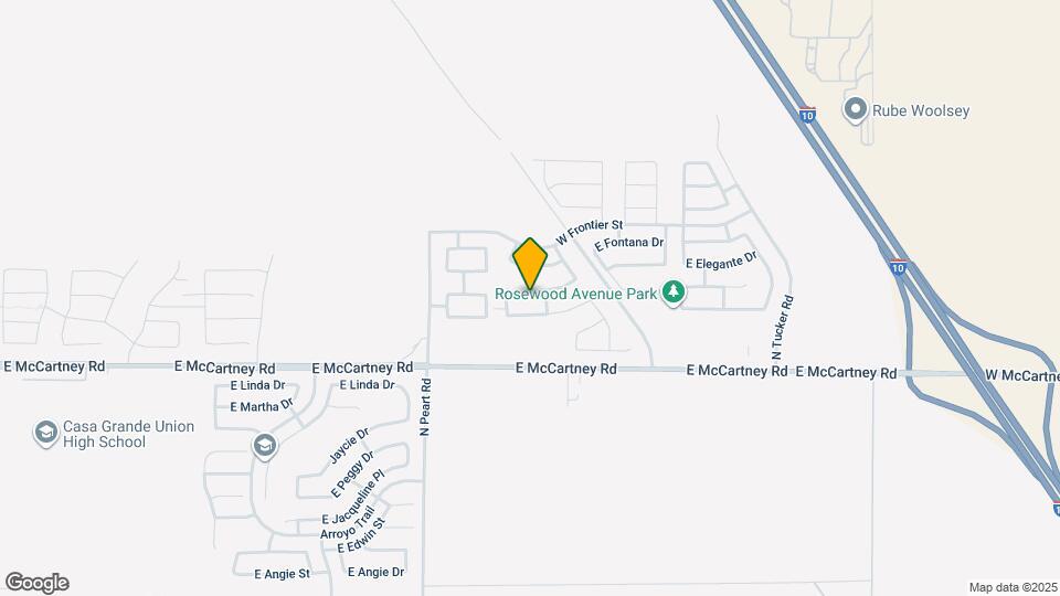 1591 E Desert Breeze Dr Map and Location Details