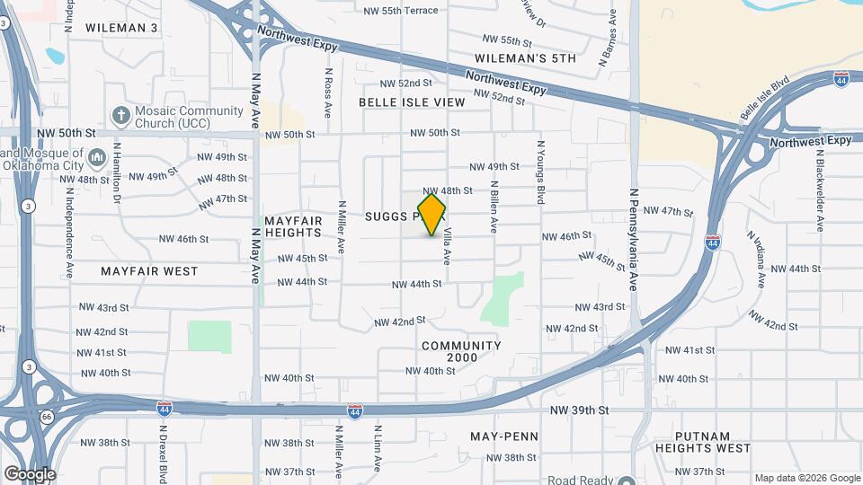 2514 NW 46th St Map and Location Details