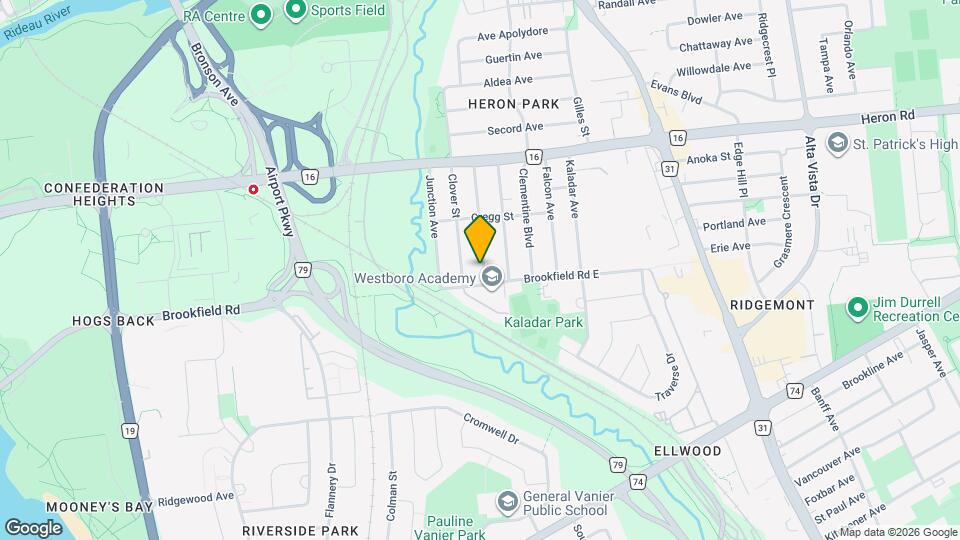 2500 Carlsen Av Map and Location Details