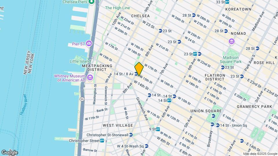 256 W 15th St Map and Location Details