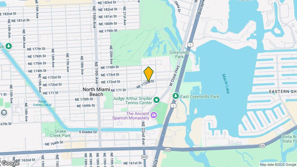2240 NE 172nd St Map and Location Details