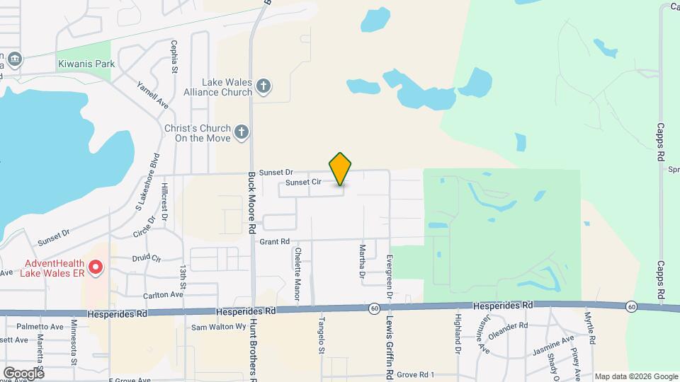2628 Sunset Cir Map and Location Details