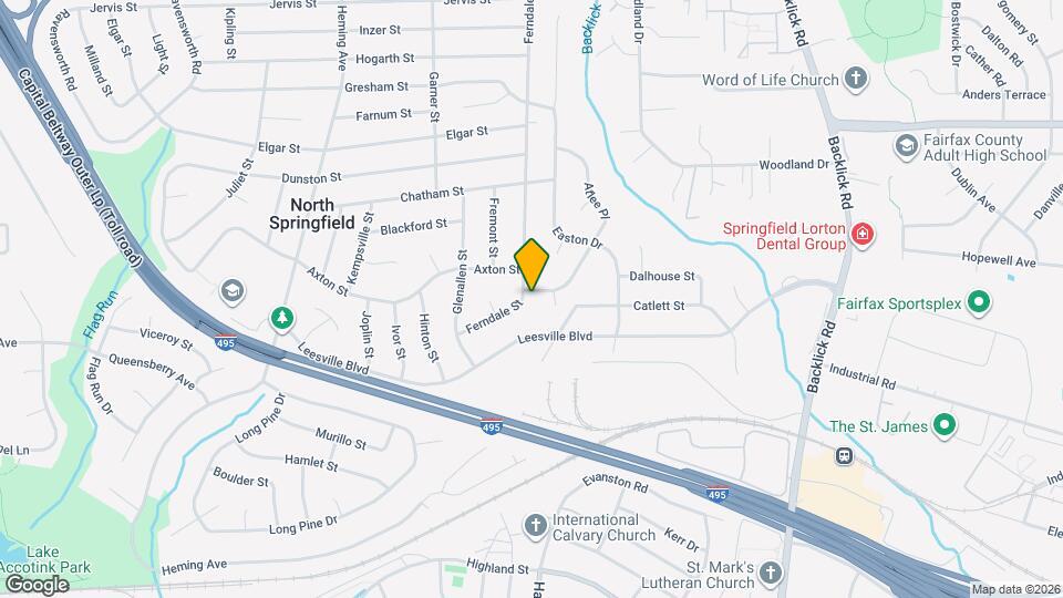 5500 Ferndale St Map and Location Details