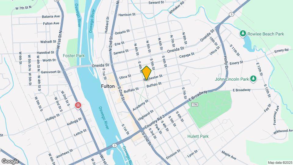 109 S 4th St Map and Location Details