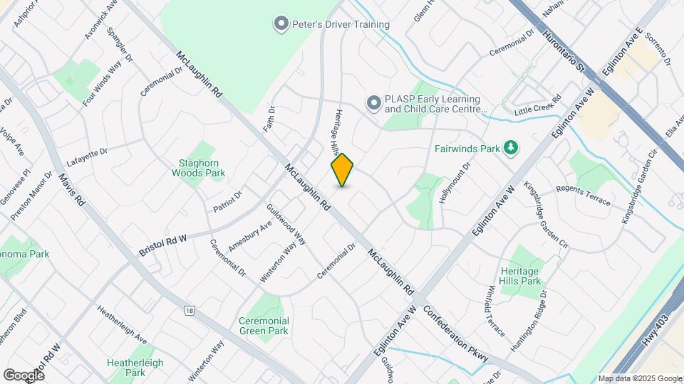 491 Baggetta Crescent Map and Location Details