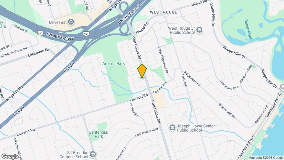 1 Cameron Glen Blvd Map and Location Details