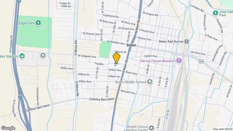 855 W Castillo Ave, Unit B Mapa y Detalles de la Ubicación