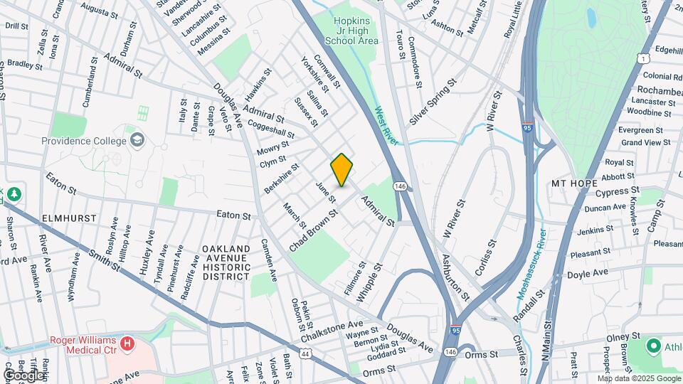 127 Pumgansett St, Unit 1 Mapa y Detalles de la Ubicación