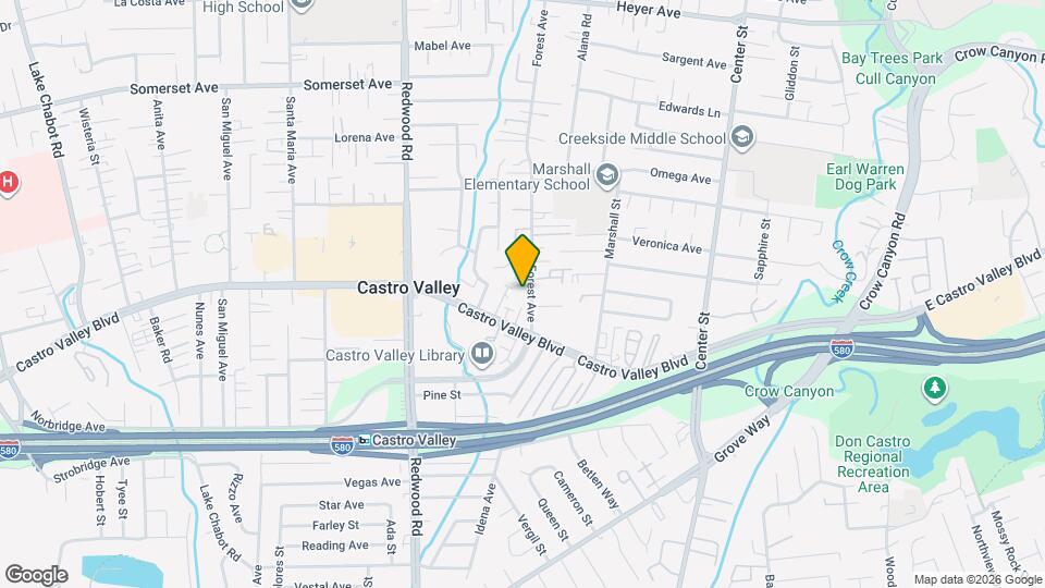 20673 Forest Ave, Unit B Mapa y Detalles de la Ubicación