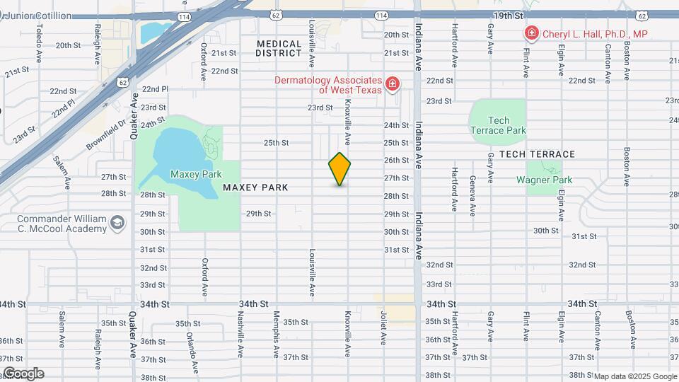 3606 28th St Map and Location Details