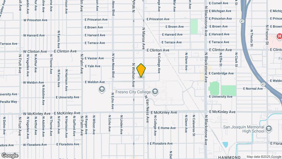835 E Weldon Ave Mapa y Detalles de la Ubicación