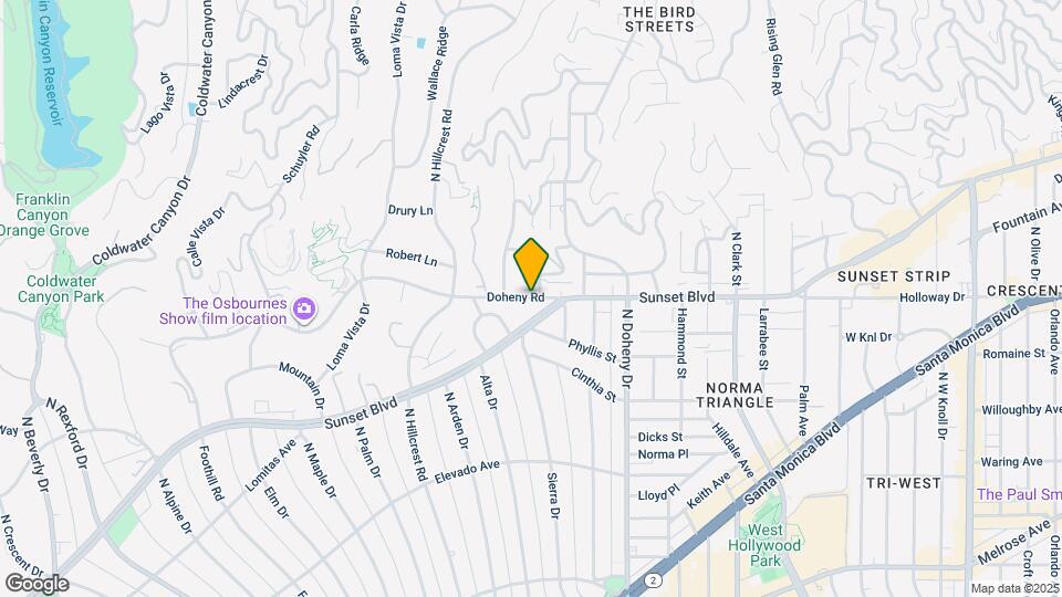 9233 Doheny Rd Map and Location Details