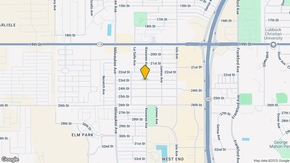 2302 Kewanee Ave Map and Location Details
