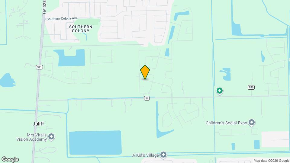 1014 Star Grass Ln Map and Location Details