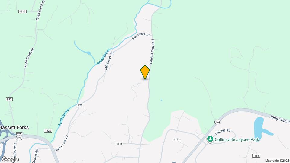 4093 Daniels Creek Rd Mapa y Detalles de la Ubicación