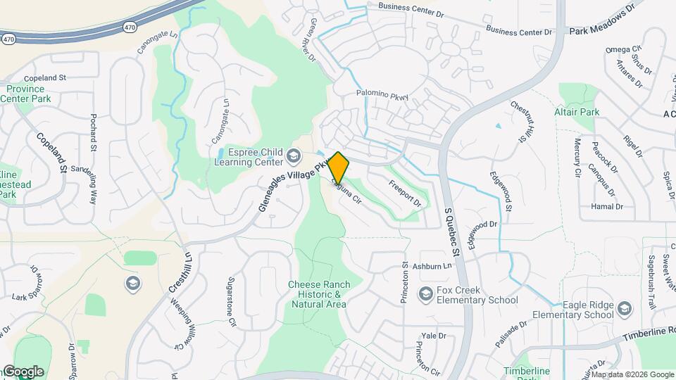 6244 Laguna Cir Map and Location Details