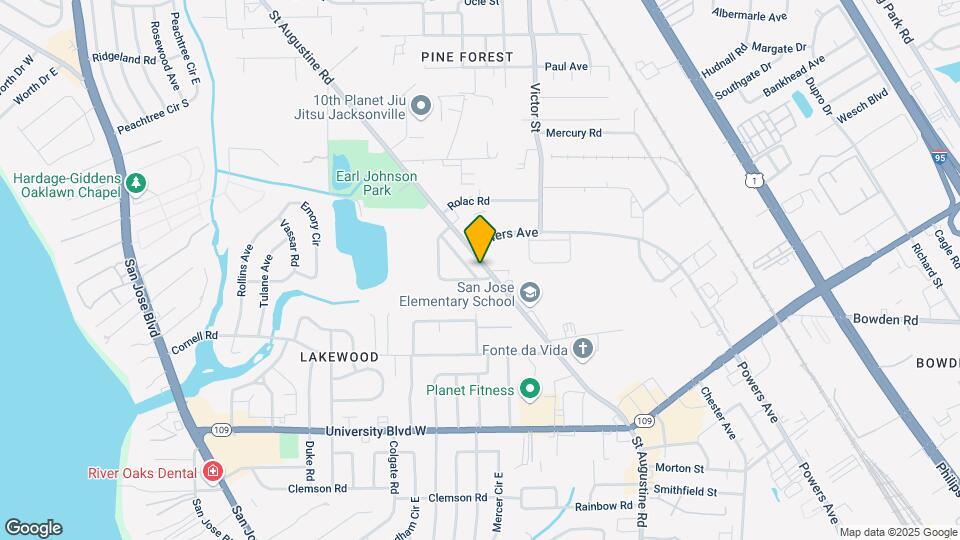 5637 Bishop Ln Map and Location Details