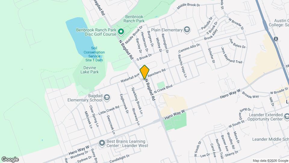 806 Red River Ln Map and Location Details