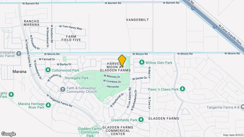 11264 W Cotton Bale Ln Map and Location Details