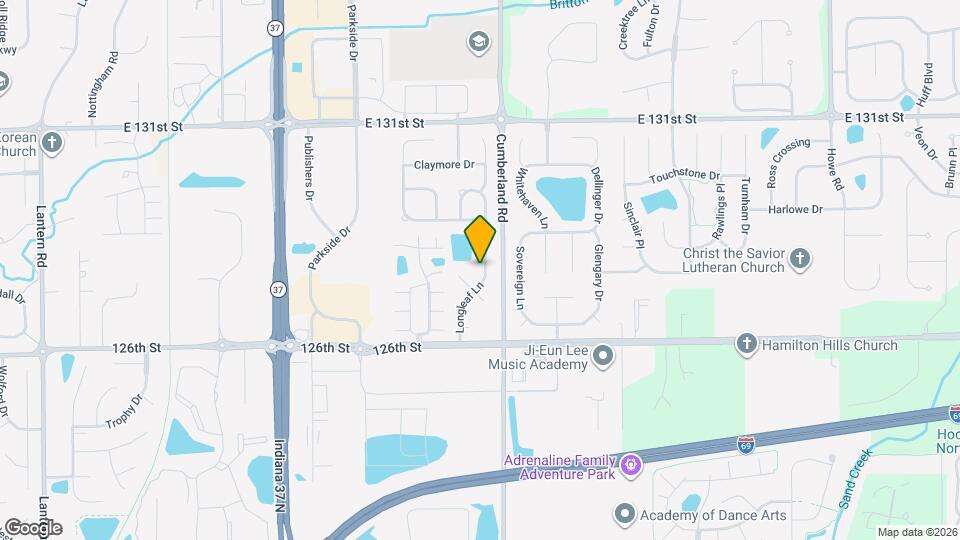 12858 Longleaf Ln Map and Location Details