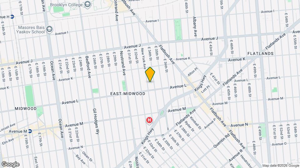 2031 New York Ave Mapa y Detalles de la Ubicación