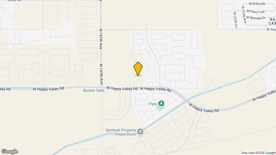 14457 W Hackamore Dr. Map and Location Details