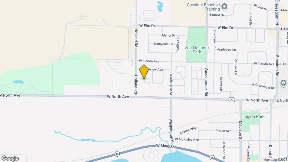 1403 Glenview Ln Mapa y Detalles de la Ubicación