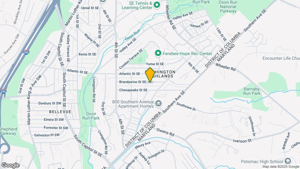 705 Brandywine St SE, Unit #202 Map and Location Details