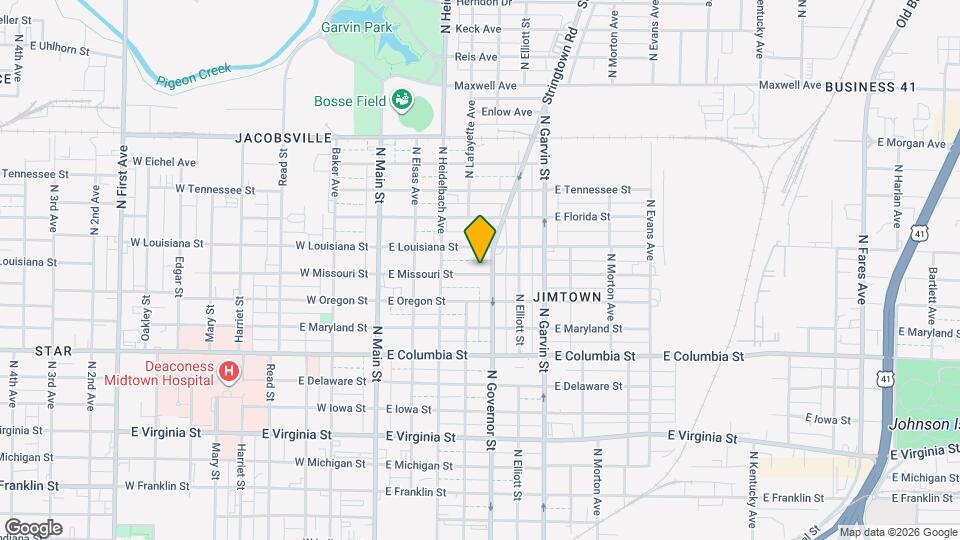 308 E Missouri St Mapa y Detalles de la Ubicación