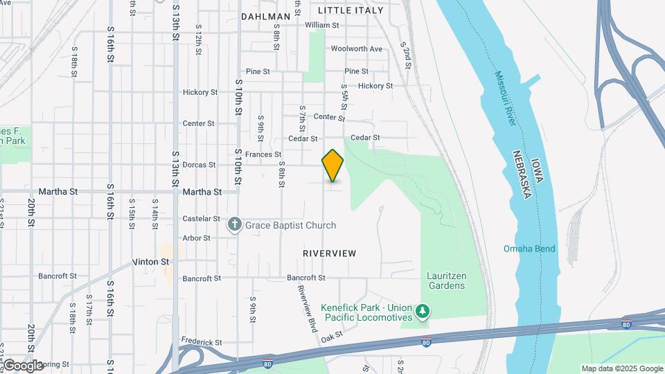 512 Martha St Map and Location Details