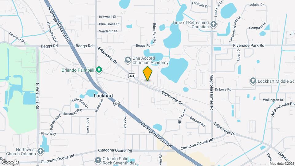 7139 Edgewater Shores Ct Map and Location Details