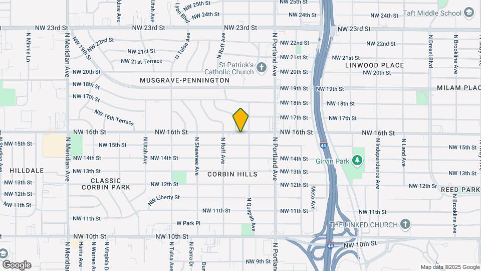 3812 NW 16th St Map and Location Details