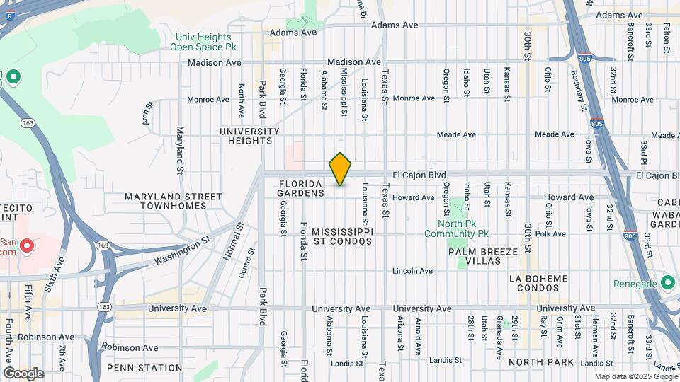 4218 Mississippi St-Unit -7 Map and Location Details