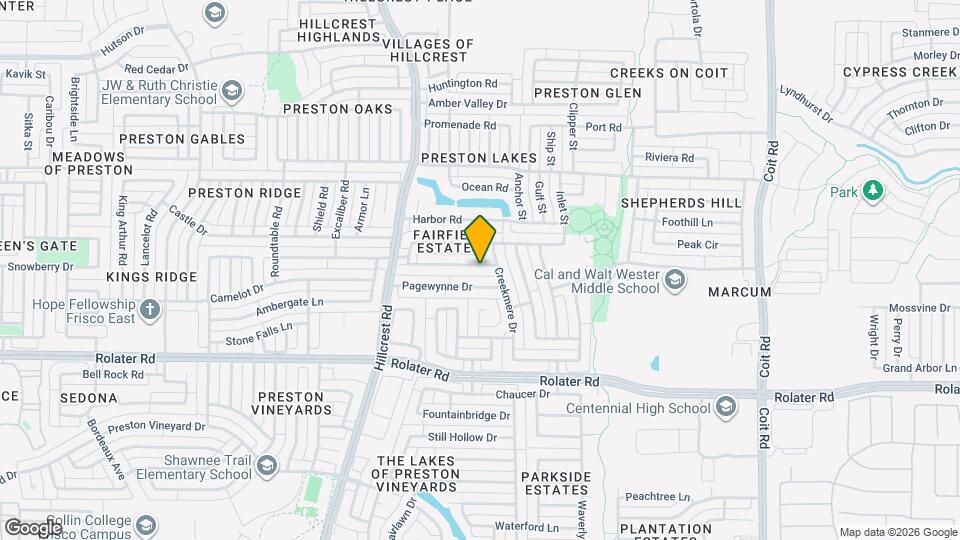 11407 Covey Ln Map and Location Details