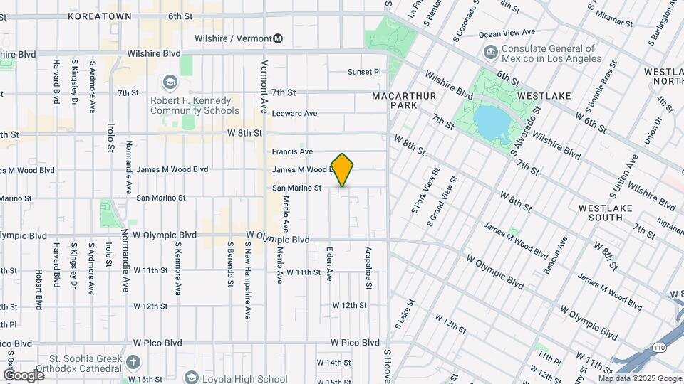 2700 San Marino St Mapa y Detalles de la Ubicación