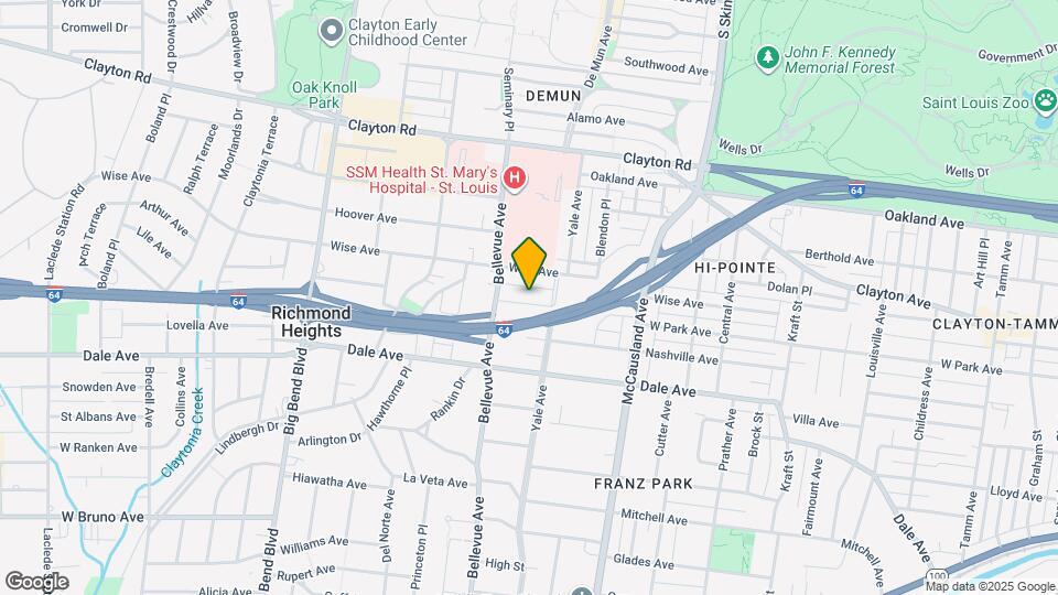 7217 W Park Ave, Unit 7217 Map and Location Details