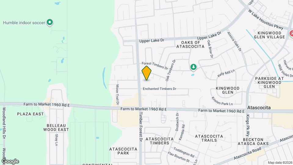 19302 Forest Fern Ct Map and Location Details